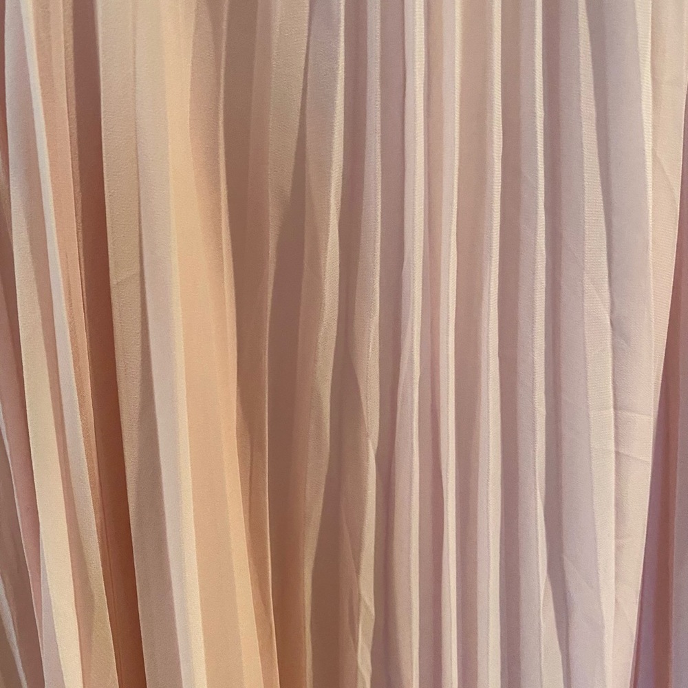 White House Black Market Light Pink Maxi Dress - Picture 5 of 8